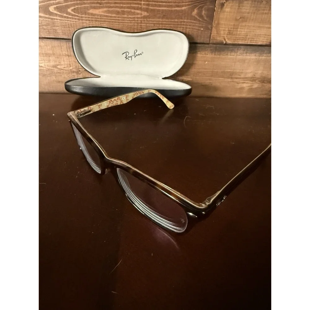 Ray-Ban eyeglasses frames only RB5228 5057 Tortoise Rim 55-17-140 w/ Case